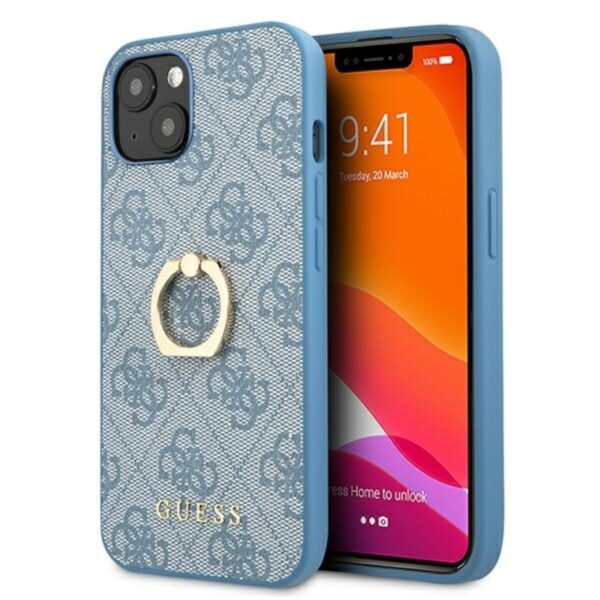 Niebieskie etui guess do iphone 13 mini